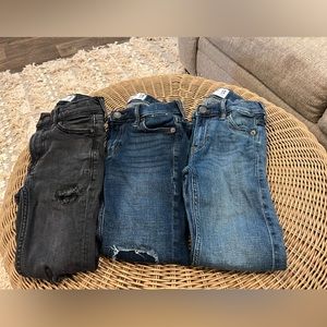 Abercrombie and Fitch Kids denim.